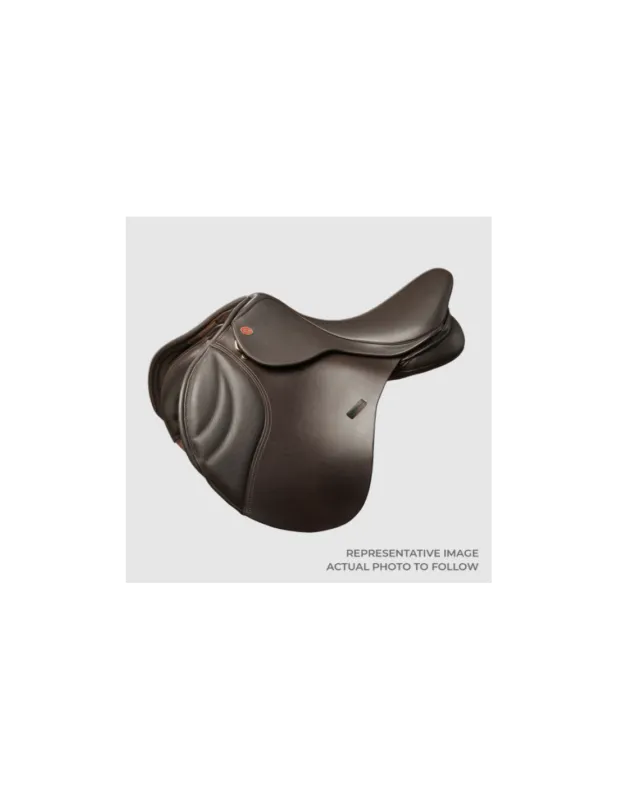 Selle R-Series Jump – Kent & Masters – Noir – 17&prime; – Vert Paiement Scuris