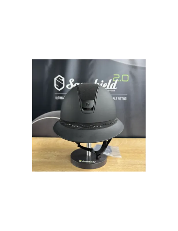 Casque Miss Shadowmatt 2.0 - Flower Swarovski - S 52 Bon Plan