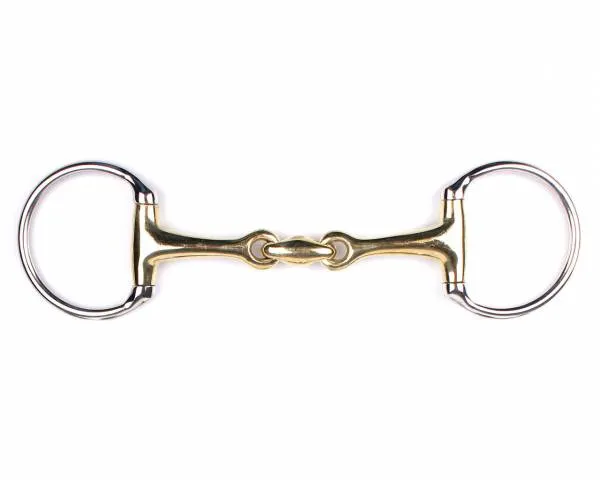 Dernier Modle Mors olive double brisure maillechort - QHP - confort optimal - 95