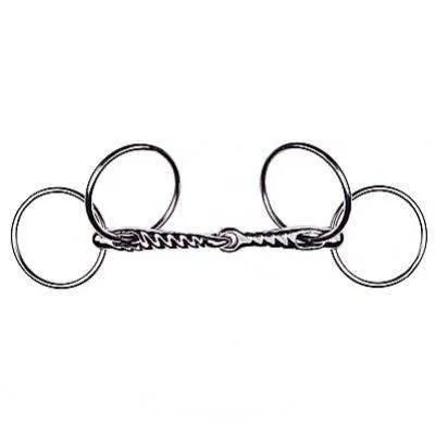 Mors attelage Scourier en 145 mm - Inox - 125 MM Produit De Marque
