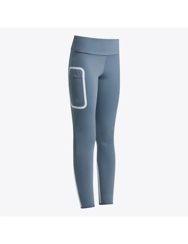 Legging Jumping Knee Grip Fille (Bleu 7O00) – Cavalleria Toscana – 12 ans Prix Rduit
