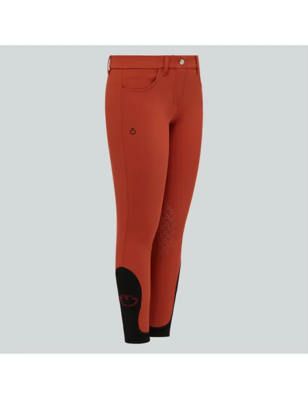 Pantalon Fille Color Grip (Terracotta 3500) – Cavalleria Toscana – 10 ans Must-Have