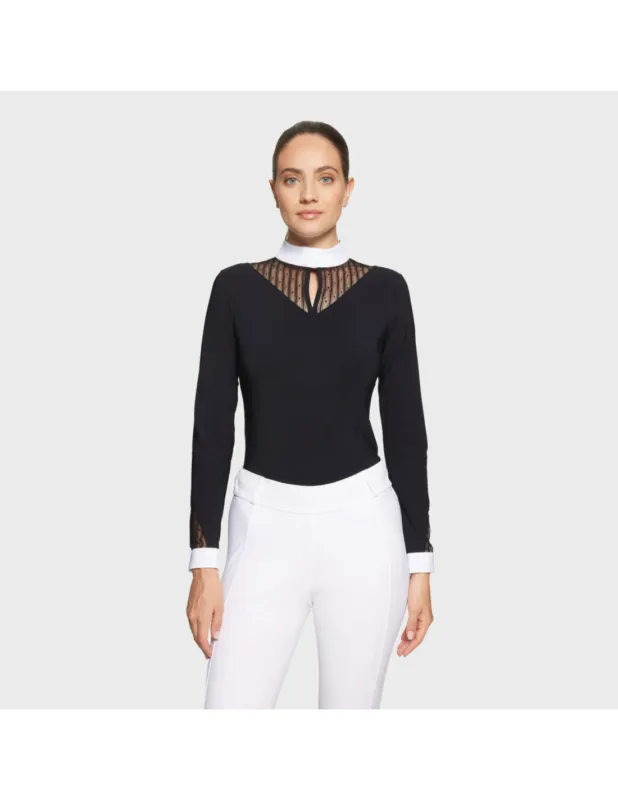 Polo Batrice - Samshield - Noir - XS Seulement Aujourdhui
