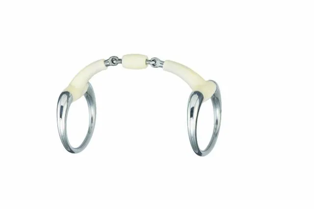 Mors olives double brisure - Happy Mouth - Rsine - 125 mm Promotion