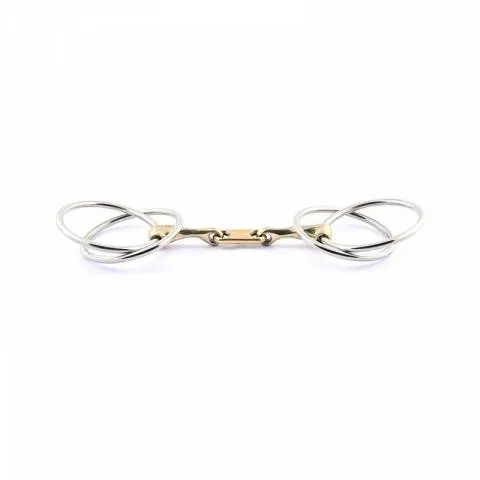 Soldes Mors quatre anneaux torsad palette - Jump in - 125 mm