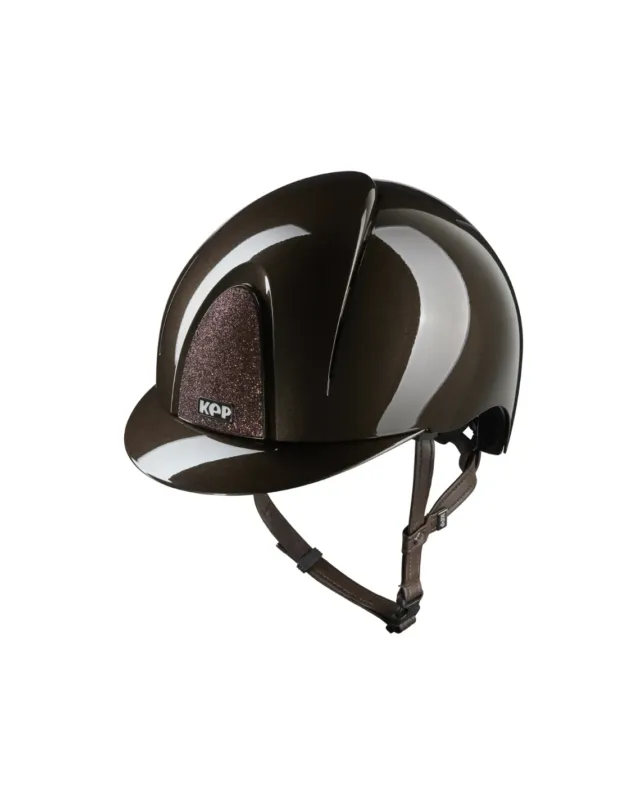Casque Smart Nova Metal Polish Marron Star - KEP - 51 - Ovale Retour Gratuit