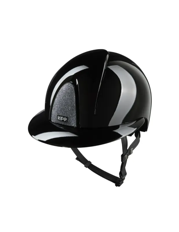 Casque Smart Nova Metal Polish Noir Star Argent Polo - KEP - 51 - Ovale Meilleure Vente