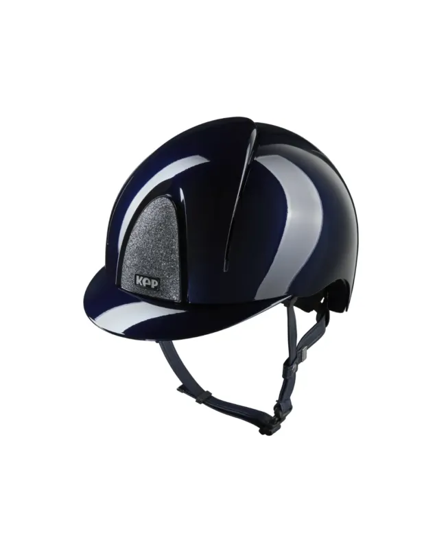 Quantit Limite Casque Smart Nova Metal Polish Bleu Star Argent - KEP - 51 - Ovale