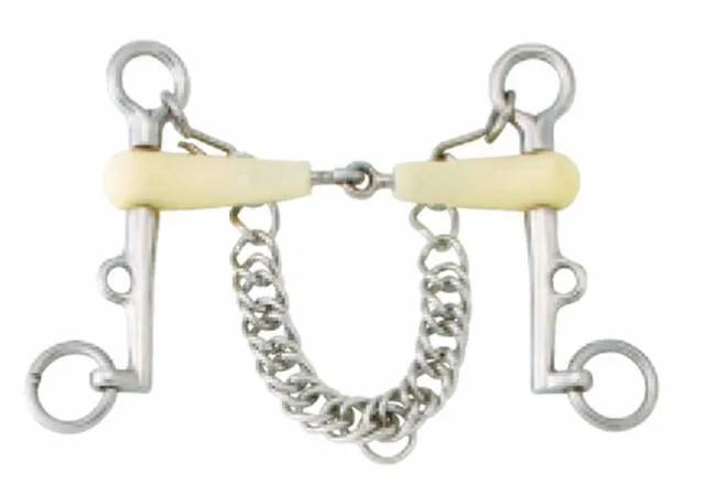 Mors weymouth simple brisure - Happy Mouth - rsine - 125 mm Achetez Aujourdhui