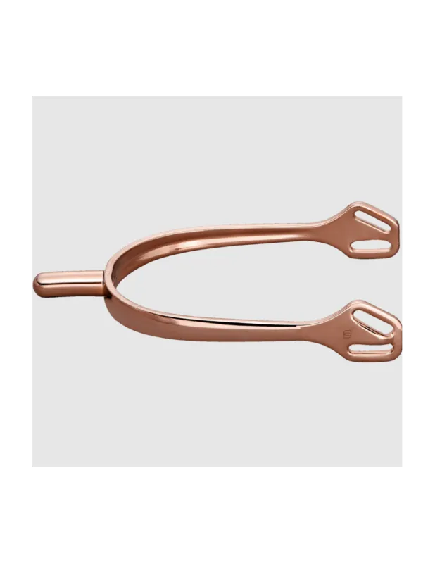 Eperons ULTRA fit avec fixation Balkenhol Bronze (25 mm rond) Satisfait Ou Rembours