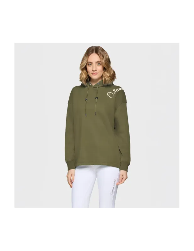 Seulement Aujourdhui Sweat-Shirt Carmen SS26 – Samshield – Kaki/Beige – M