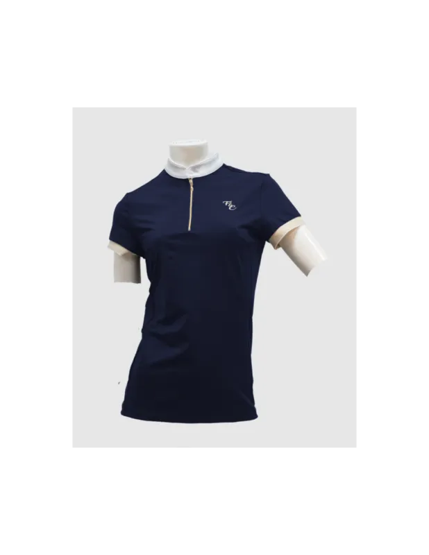 Polo Femme Andria - Flags&Cup - Blanc - L Expdi Aujourdhui