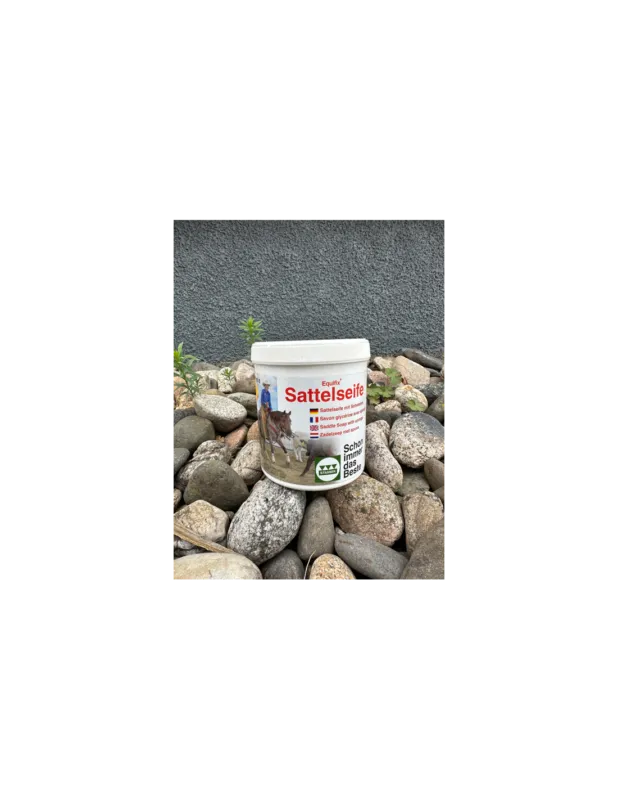 Satisfait Ou Rembours Equifix Sattelseife - Savon Glycrine avec ponge