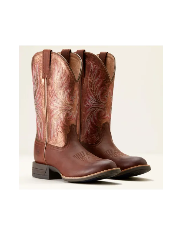 Bottes Femme Ranahan – Ariat – Sienna Saddle/Rusty Red – 36 – B Medium Soldes