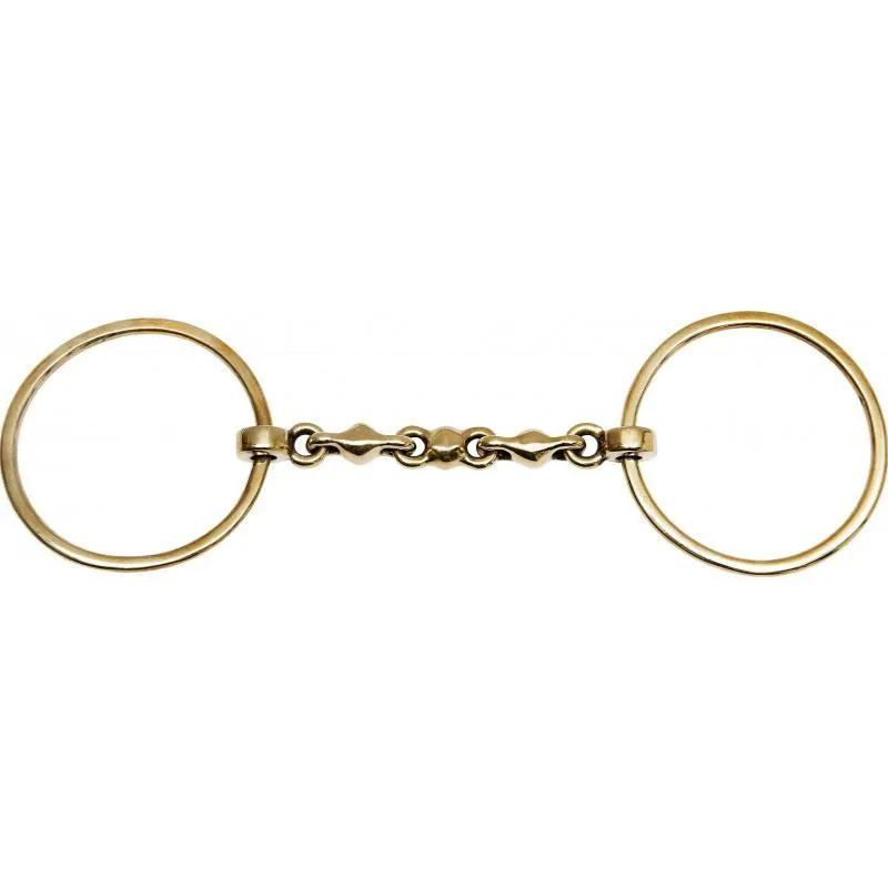 Commande En Gros Mors Waterford Maillechort Grands Anneaux, FEELING 125 MM