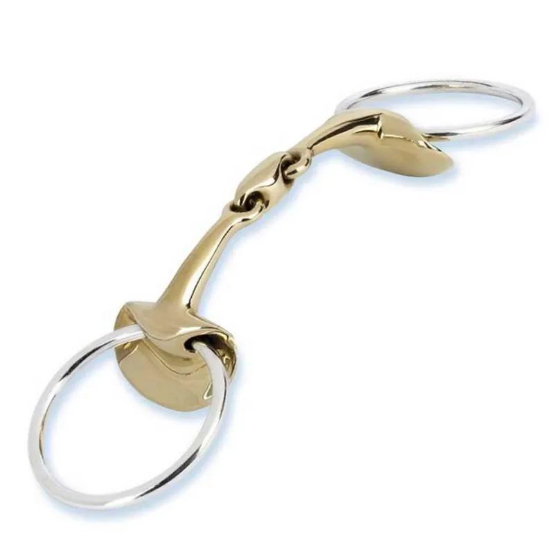Prix Promo STBBEN - Mors Golden Wings Double Brisure 2 Anneaux Steel Tech Doux 115 MM