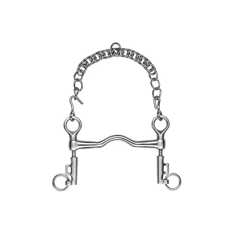 Mors Saumur Pompe avec Passage de Langue, FEELING 125 MM Prix Promo