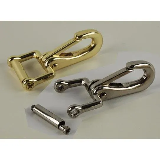 Petit Prix Mousqueton Dmontable pour Longe et Collier Chasse Chrom