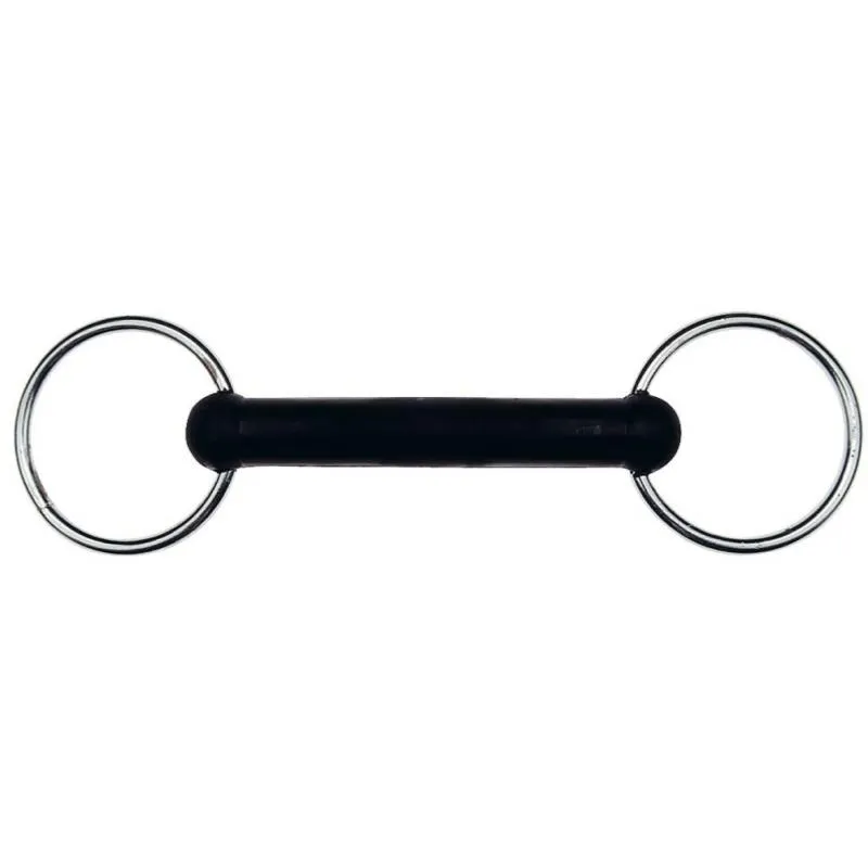 FEELING - Mors 2 Anneaux Droit Canon Caoutchouc 105 MM souple 13 MM Retour Gratuit