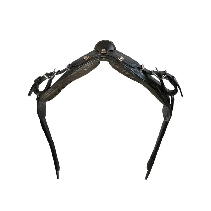 Sellette d'Attelage en Cuir avec Sangle pour COB, Cheval, JM COB Marque