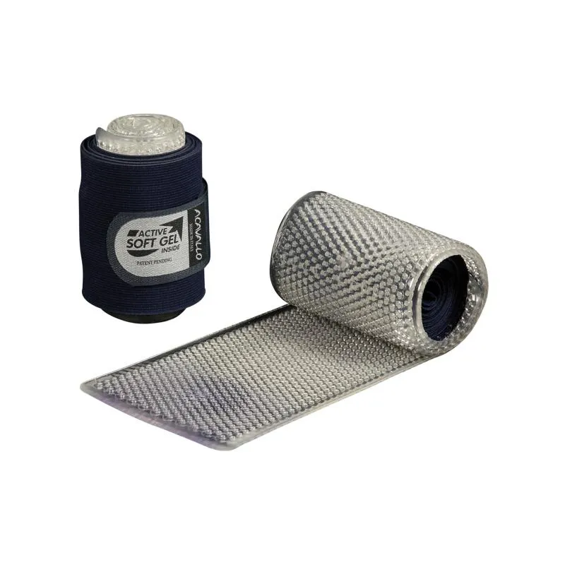 ACAVALLO – Bandes Elastiques combines Gel Perfor NOIR Acheter En Ligne