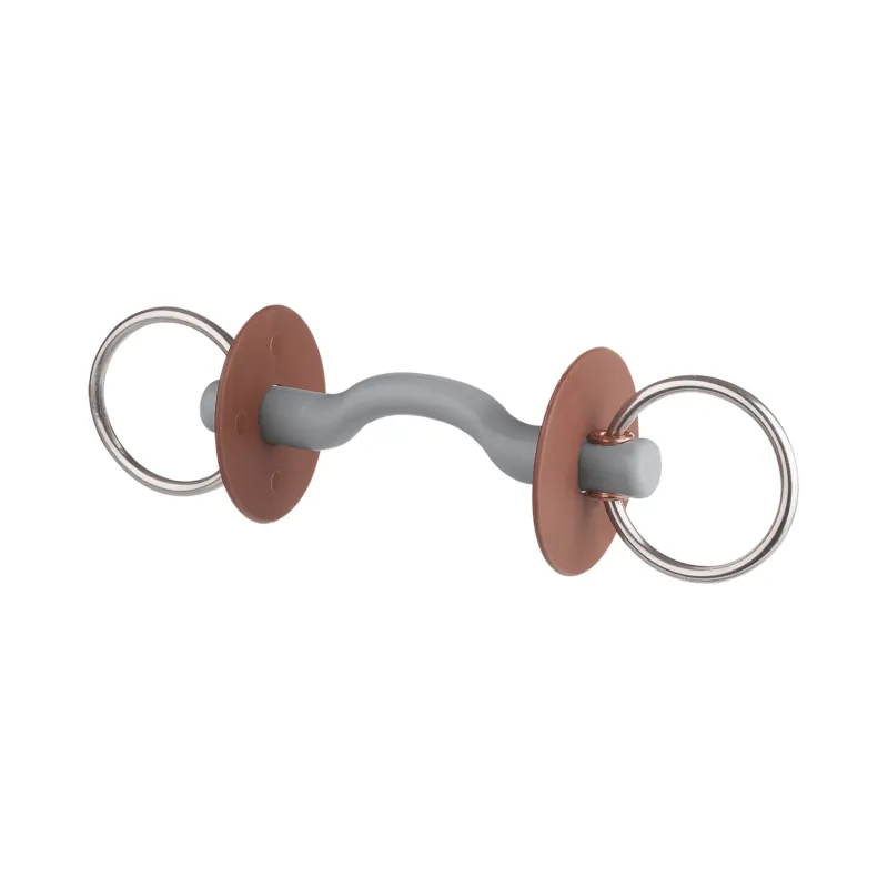 Prix Promo BERIS – Mors Droit  Passage de Langue Anneaux 7,5 CM Canon Soft diam 75 cm 130 MM