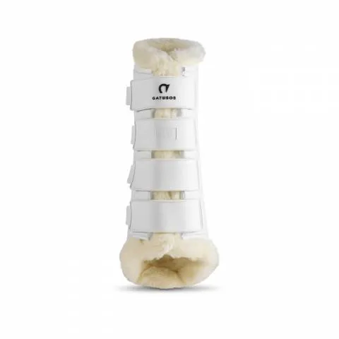 Gutres postrieurs Royal mouton synthtique Gatusos – BLANC – UNIQUE Seulement Aujourdhui