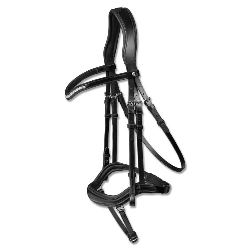 WALDHAUSEN- Bridon en Cuir S LINE Anatomique Muserolle Dporte NEWSHAPE CHEVAL Commander Maintenant