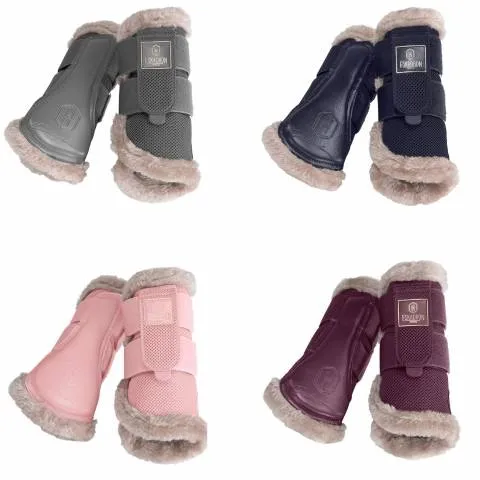 Gutres fermes Mesh FauxFur Hritage 2023 - Eskadron - bleu marine - L Offre Spciale