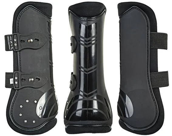 Gutres et boulets Diamonds Noir - HKM - Noir - Poney Meilleur Choix