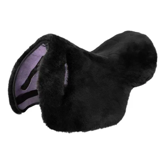 Authentique WERNER CHRIST – Dessus de Selle en Mouton Vritable pour Selle STOCK Australienne BRUN en Stock