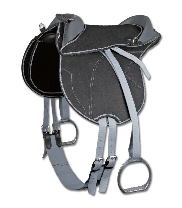 WALDHAUSEN - Selle Bardette Equipe avec Poigne pour Enfant 15' /38 CM Populaire