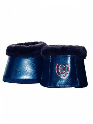 Cloches avec faux mouton Equestrian Stockholm - Monaco Blue - Bleu marine - M Authentique
