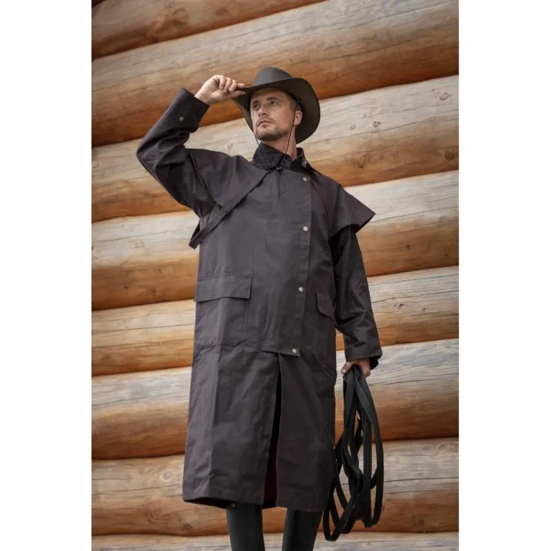RANDOL&rsquo;S – Impermable Australien long en coton huil impermable S Mixte Nouvelle Collection