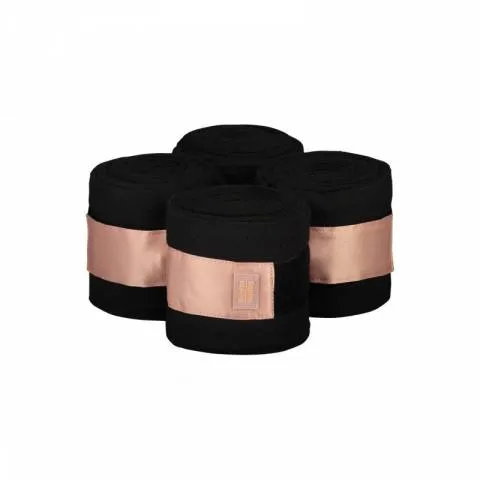 Soldes Bandes de polo Black/Peach – Equito
