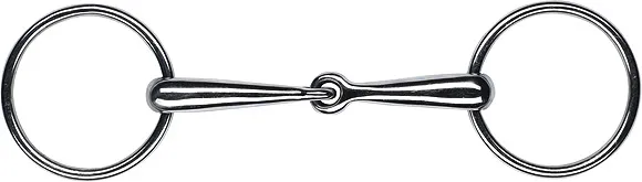 Paiement Scuris FEELING – Mors 2 Anneaux Canons Pleins Fins 115 MM