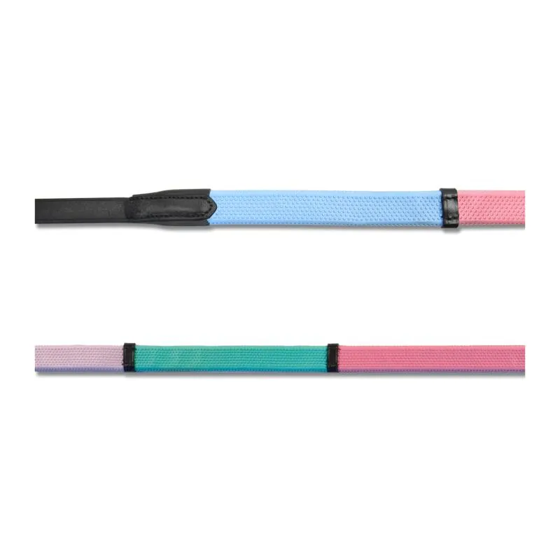 Nouveaut Rnes ducatives Cuir et Grip Caoutchouc taquets, WALDHAUSEN PONEY