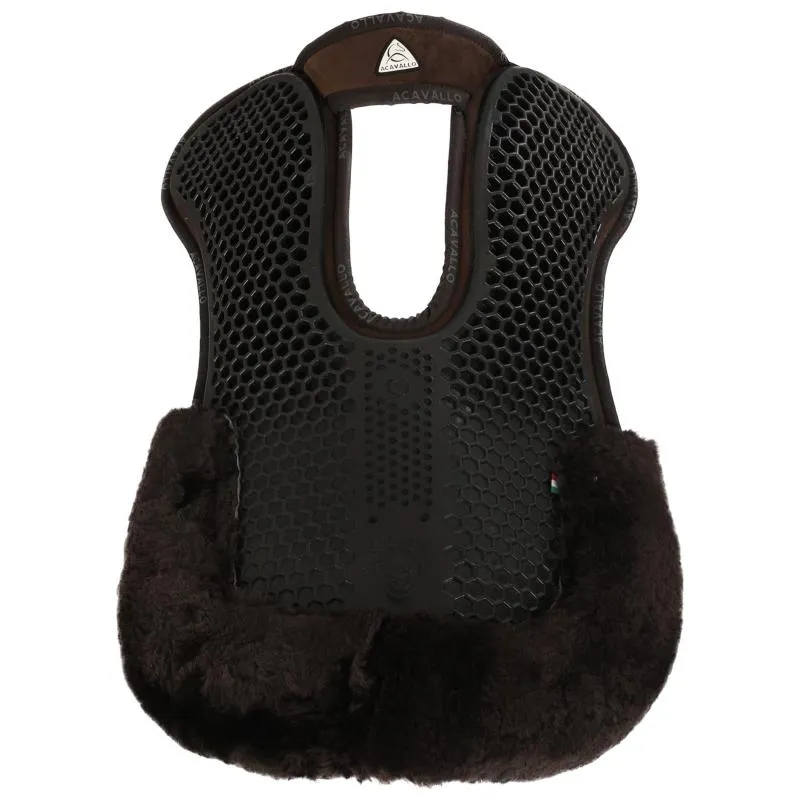 ACAVALLO – Amortisseur dcoupe garrot gel et mmoire de forme NOIR mouton NOIR Promotion
