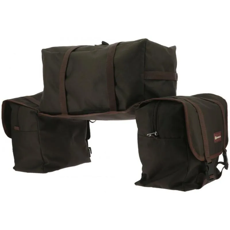 RANDOL'S- Sacoches de randonne grand volume TRIPLE NOIR Vente Flash