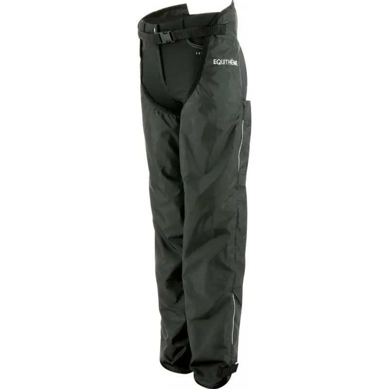 Rduction EQUITHEME - Chaps longues impermables cavalier avec Zip Taille XXS