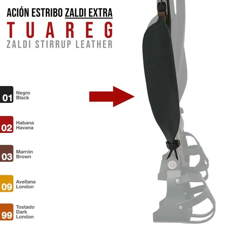 Pas Cher ZALDI – Etrivires d&rsquo;Endurance larges pour etriers  Cage TUAREG, ZALDI NOIR