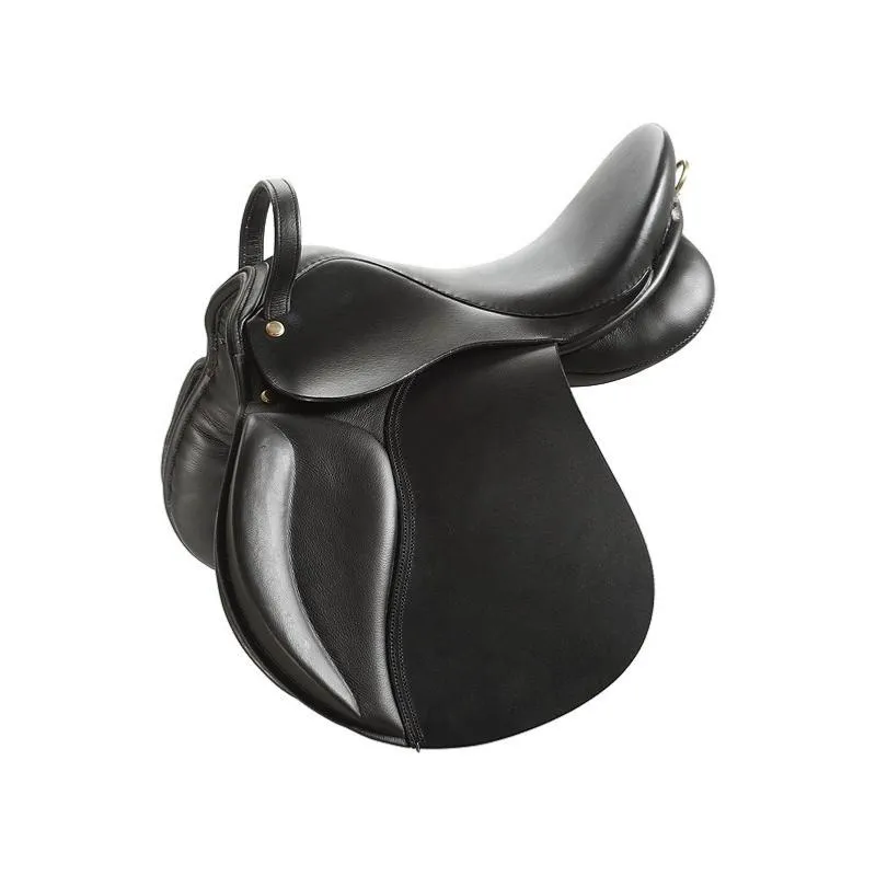 Quantit Limite NORTON - Selle ducative en cuir avec Poigne rigide 15 pouces/38 CM