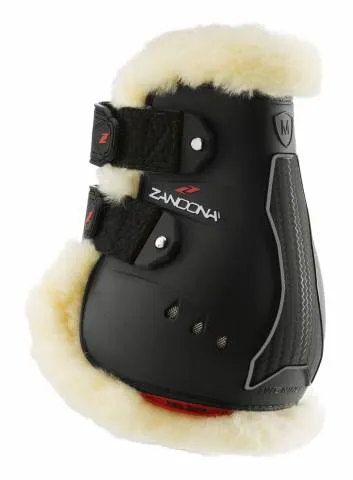 Produit De Marque Protge-boulets Zandona Carbon Air Sensitive Active Fit Velcro - NOIR - S