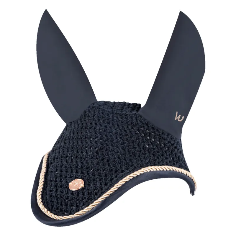 Meilleur Choix WALDHAUSEN - Bonnet anti-mouches en maille MODERN ROSE MARINE