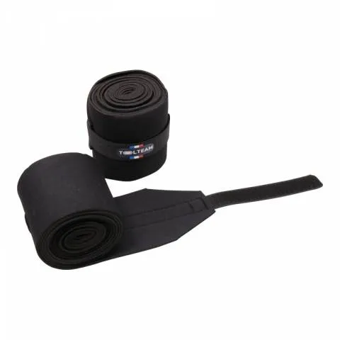 Bandes noprnes noires fines – Tolteam – Noir – La paire Retour Gratuit