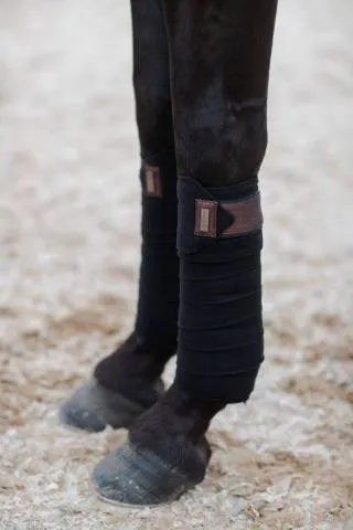 Bandes de polo MAHOGANY GLIMMER – Equestrian Stockholm – Noir – Cheval Prix Bas