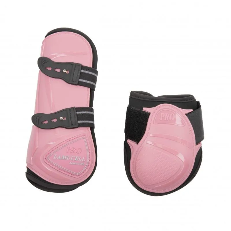 LAMI-CELL – Ensemble Gutres et Protge-Boulets Doubls Noprne Elite ROSE Meilleure Vente