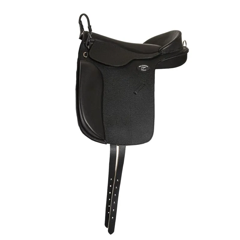 Expdi Aujourdhui Guy CANTIN – Selle de DRESSAGE Enfant en Cuir Poney Evolution, 15.5 POUCES (Sige 42.5 CM)