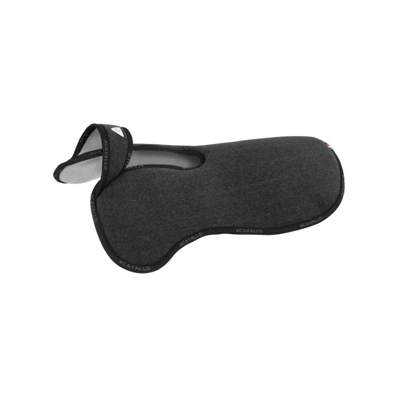ACAVALLO – Amortisseur de Dos Mmoire de Forme et Feutre  Dcoupe Garrot BLEU Achat Immdiat