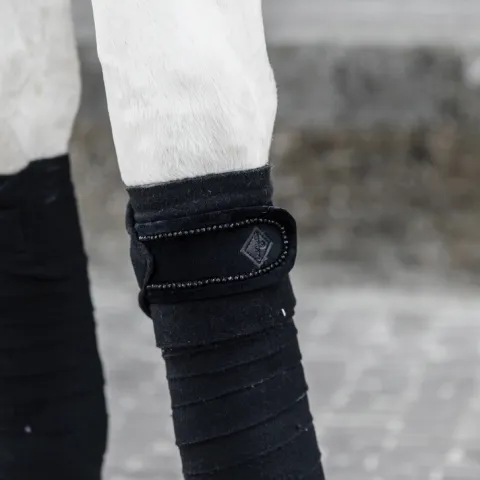 Offre Exclusive Bandes de polo Velvet Pearl - Kentucky - Noir - Cheval
